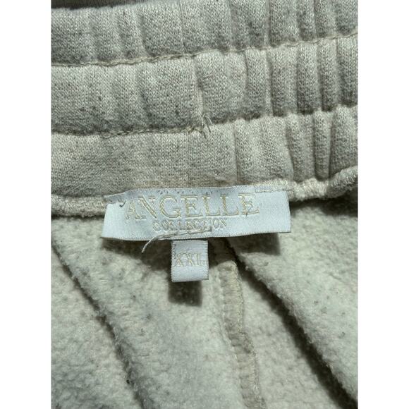 Angelle‎ Collection Womens Spacation Jogger Sweatpants Oatmeal Size XXL - Picture 4 of 4